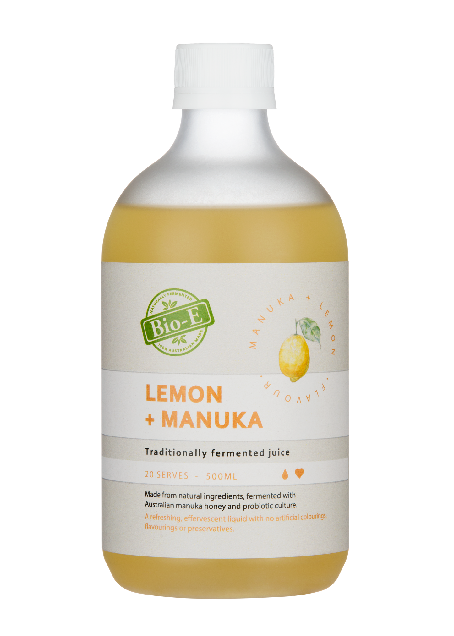 Bio-E Lemon + Manuka Traditionally Fermented Juice  （Bio-E 檸檬+麥蘆卡蜂蜜酵素)